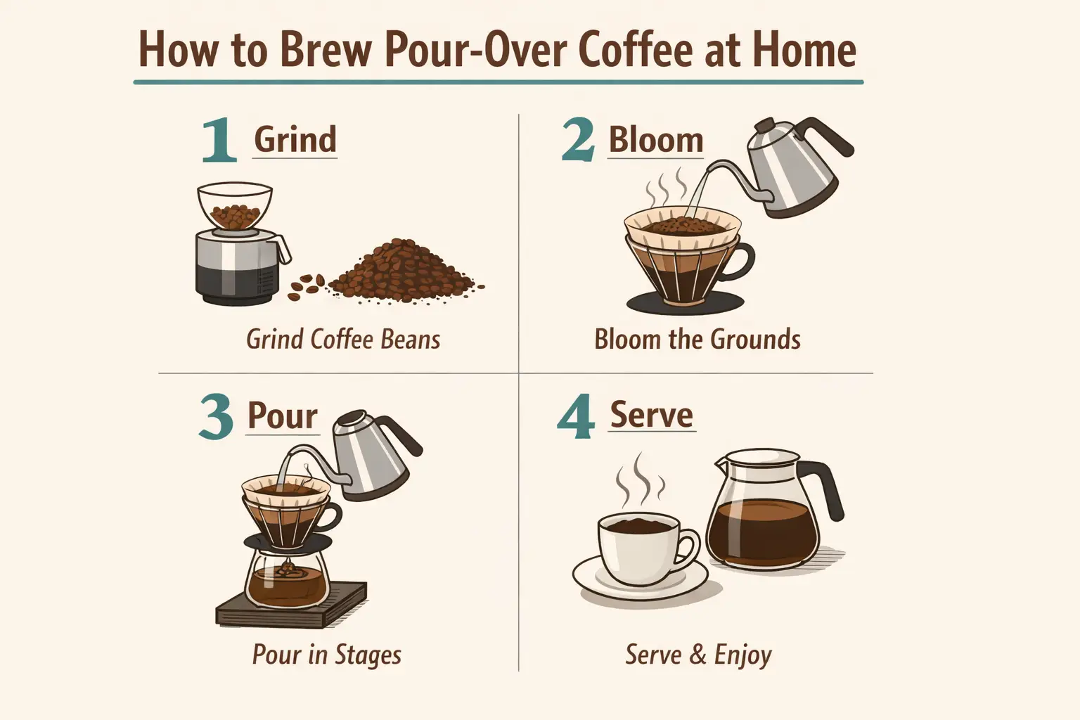 A clear step-by-step explainer diagram with numbered panels and short, easy-to-read labels.